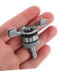 Replacement Bread Machine Paddle Blade For Effortless Dough Mixing At Home in stainless steel held in hand