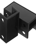 Rock Solid Under Desk Laptop Mount With Heavy Duty Black Bracket, plastic bracket for secure laptop storage.