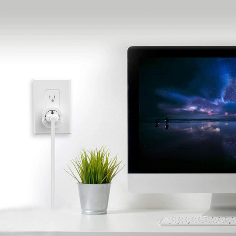 European To US Plug Adapter 1 Pack For Travel Ready Use Converts Type C E F Sockets To USA Power Europe To America Travel Converter in outlet