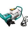 Heavy Duty Portable Electric Beveling Machine For Steel Plate Edge Prep, 30 To 60 Degree Chamfering Tool with green handle