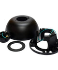 Sloped Ceiling Kit For Ceiling Fans, 1 Inch, Black, Wet Rated