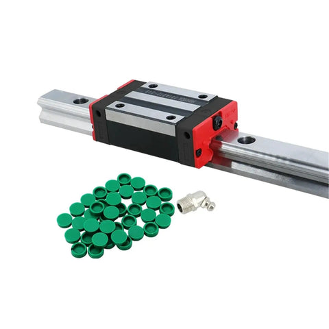 Square Linear Guide Set With SFU1605 Ballscrew, BK BF12 Coupling, Nut Housing 16, Travel Range 20mm To 100mm, Precision Motion Kit For CNC Machines And DIY Rigs