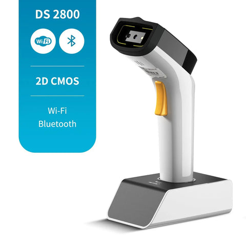 Wireless WiFi 2D Barcode Scanner With Auto Sensing Hands Free Operation Reads 1D 2D QR PDF417 Codes Game Changing Tool For Inventory And POS