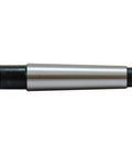 Rock Solid 2MT Morse Taper Solid Dead Center For Lathes with carbide tip, 100mm long, precise 60-degree point for stable machining.