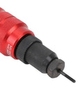 Rivet Nut Drill Adapter Kit With Six Heads And 150 Nuts, Converts Your 18V To 24V Drill Into A Badass Nutsert Installer, Includes M3 To M10 Nuts And Wrench, Great For Aluminum And Steel Projects. Close-up of M3-M10 rivet nut adapter head