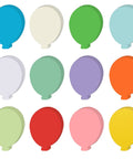 360 Die Cut Paper Balloon Cutouts 3.9 Inch Assorted Colors for classroom bulletin boards, DIY crafts, party decor, office decoration