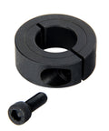 Beefy Heavy Duty Locking Shaft Collar With One And Three Quarters Inch Bore And Two And Three Quarters Inch Outer Diameter For Rock Solid Shaft Positioning In Automation Equipment Black Oxide Coated To Cut Friction And Oxidation, 1045 steel