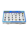 Maker Friendly Assorted Micro Momentary Tactile Push Button Switch Kit with 375 Pieces and 26 Values box view