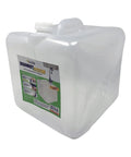 Used Oil Drain System, No Mess Collection With 20 Qt Jug And Handle, clear jug and cap, visible label, Easy, Fast Vehicle Maintenance