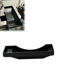 Heavy Duty Lathe Chip Catcher Guard For 12 Inch Lathes Fits Atlas And Craftsman in black, installed on a lathe machine.
