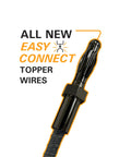 Decoy Topper Combo Pack for calls and electronic decoys features new easy connect wires, detailed view of connector.