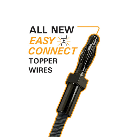 Decoy Topper Combo Pack for calls and electronic decoys features new easy connect wires, detailed view of connector.