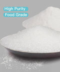 High-purity citric acid and baking soda for aquarium CO2 generator kit food grade raw materials in a metal tray