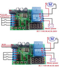 Heavy Duty Multifunction Time Relay And Motor Control Board Built For Low Voltage Industrial Gear with control ports and display.