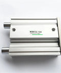 Game Changing Heavy Duty Smooth Glide Compact Air Actuator With Premium Slide Bearing Double Acting Pneumatic Push Pull Cylinder Built To Crush Heavy Loads On Any Busy Shop Floor Exactly 500Mm, top view.