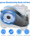 24V High Torque Ride On Motor Upgrade 40000RPM With Gearbox For Kids Electric Cars And ATVs Replacement RS555 Drive Engine