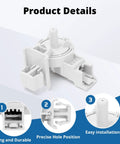 Washer Water Level Pressure Switch Replacement for Whirlpool and Maytag Models Plug And Play Fit with detailed inserts