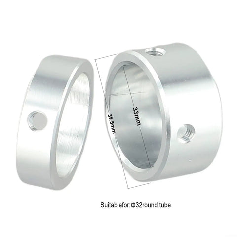 Durable Aluminum Fitness Handle End Cap For 25mm And 32mm Tubes Plate Loaded Machine Grip Cap With Smooth Edges