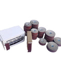 Pro Grade Emery Cloth Roll For Drum Sanders And Woodworking Tear Resistant Hella Tough Sandpaper For Automotive Metal Work With Detachable Sheets in a roll pack.