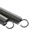 Heavy Duty Wire Tension Springs With 2mm Diameter And 11 To 500 Mm Lengths In Stainless Steel, showcasing durability and industrial design.