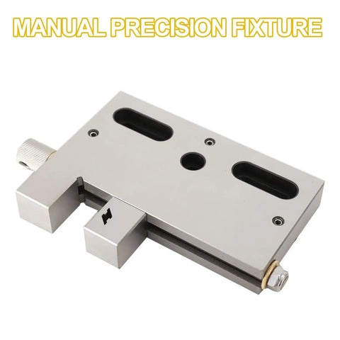 High Precision 4 Jaw Wire Cut EDM Vise In Stainless Steel, 4 Inch Clamp, 100mm Clamping Range, 3kg Load-Bearing Capacity