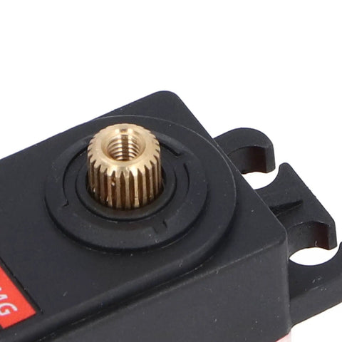 Close-up view of Bulletproof Digital Servo Motor 20kg Torque With Durable Metal Gearbox for RC builds.