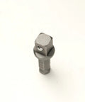 7/16 Hex To 1/2 Square Socket Adapter Drive Converter With Spring Ball Retainer For Impact Wrenches And Cordless Drivers Quick Change 7/16 Hex Female Chuck 2.13 Inch Long Heavy Duty Tool Accessory top view