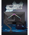 High Grade Dual Monitor Mount With Fully Articulating Desk Arm For Smooth Height Adjustment Tilt And Swivel Ergonomic Computer Stand To Flex Your Dope Office Setup Boss Level, showcasing ergonomic desk arm.