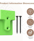 Leaf Blower Wall Mount Bracket With Screws Fits 530 CFM And 615 650 CFM Models Green Durable Mounting Solution