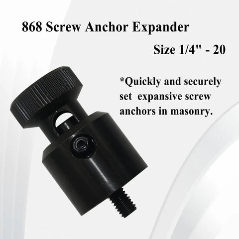 868 Screw Anchor Expander Tool Built For Power Drills To Get Your Masonry Fastening Project Done Without A Sweat Replace Part 868 Ace Addition For Quick Concrete Install Projects
