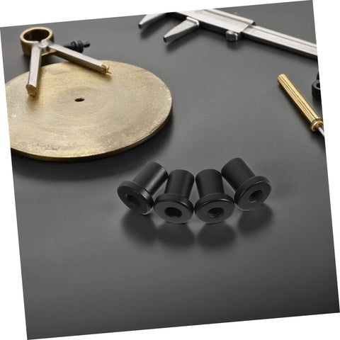 Heavy Duty Carbon Steel Barn Door Track Clamps Set 4 Pcs Spacers For Easy Installation Sliding Barn Door Hardware black clamps