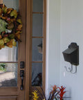 Wall Mount Luxury Mailbox In Rustproof Cast Aluminum Black Finish With A Slick Contemporary Look Easy Front Mount Install
