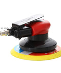 Lightweight 6 Inch Air Orbital Sander With Low Vibration And Low Center Of Gravity, Pro Grade Dual Action Pneumatic Palm Sander