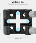 Rock Solid Flat Base Finder Scope Bracket Mount with Dovetail Base Dual Lock Thumbscrews M6 Screws Synta Style Compatibility