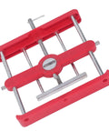 Precision Woodworking Mortise And Tenon Jig With Self Centering Loose Tenon Doweling Kit, red drill guide