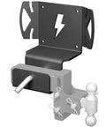 Built Tough Ford Boxlink Hitch Holder For Truck Bed 2 Inch Receiver Bracket with heavy duty steel and secure ball mount.
