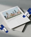 2 Inch Mini Spring Clamps Set Of 30 Heavy Duty Metal Clips clipping postcards on a surface