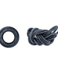 Straight Up Front Load Washer Tub Bearing And Seal Kit Replacement For LG Kenmore 4036ER2003A 1267488 includes a black seal and rubber gasket.
