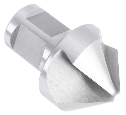 HSS countersink bit with Weldon shank (3/4 in), 1-1/4 in diameter, 90° angle
