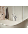Contemporary 24-Inch Grab Bar Chrome Finish No Nonsense Sturdy Shower And Bathroom Rail Built To Last Supports Up To 450 Lbs ADA Compliant
