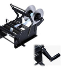 Upgrade Your Packaging Game With This Super Quick Manual Bottle Labeling Machine. Handheld applicator for precise label placement.