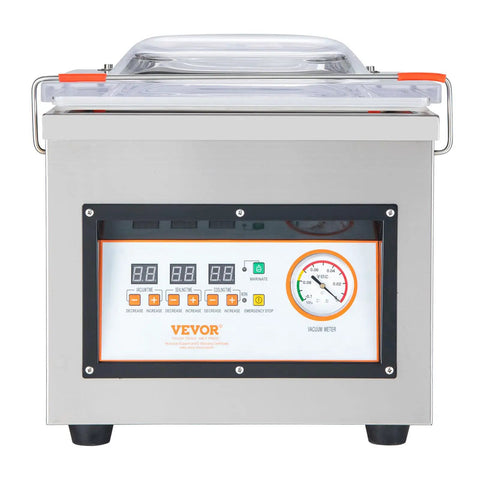 Chamber Vacuum Sealer 320W Power For Wet Foods And Meats Vacuum Packing Machine For Marinades And More Compact 12.6 Inch Seal Length