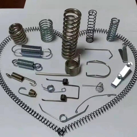 Heavy Duty Six Axis Cnc Spring Machine Delivering Straight Up Reliable Wire Forming Power For Premium Torsion Compression And Extension Springs arranged in heart shape.