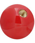 Red resin billiard style shift knob for cars trucks and SUVs red No 3 round ball gear shifter knob for automatic and manual transmission