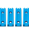 Intersections Kit for T Track Systems Dual T Track Intersections With Predrilled Mounting Holes for flexible woodworking setups