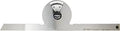 Steel Precision Protractor with 6 Inch Beam and 5.375 Inch Blade Length for Machinists and Woodworking Projects Built to Last Accurate Tool