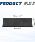 Top Notch High Purity Graphite Block Plates For Melting And Casting Great For Electrolysis 100 X 40 X 4 Mm Rectangular Graphite Ingots