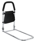 Easy-Setup Bed Rail For Seniors And Pregnant Adults, No-Fuss Heavy-Duty Carbon Steel Bed Assist Bar With Anti-Slip Foam Handles