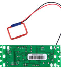 Killer Rfid Reader Module At 125 Khz With 9 12 Volt Supply For Embedded Access Control Boards, green circuit board with red coil.