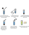 Steps for using Soil Test Kit For Agriculture And Gardening Liquid pH And NPK Solution Real Time Readings Universal Design.